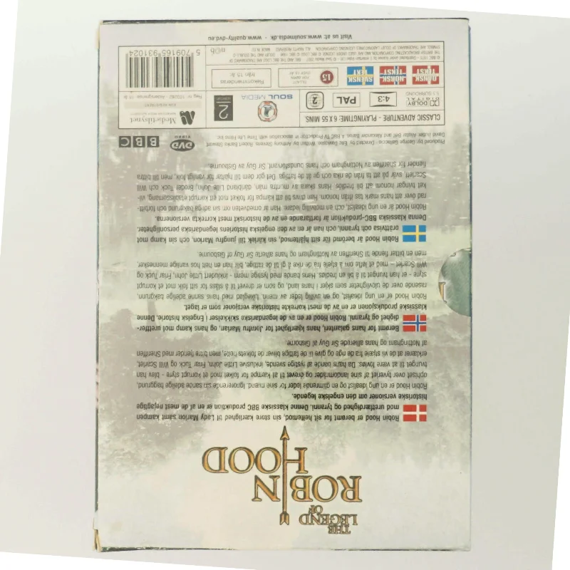 Robin Hood DVD-sæt fra BBC