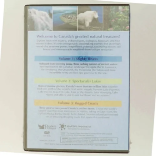 DVD-sæt med canadiske vandveje fra Reader's Digest