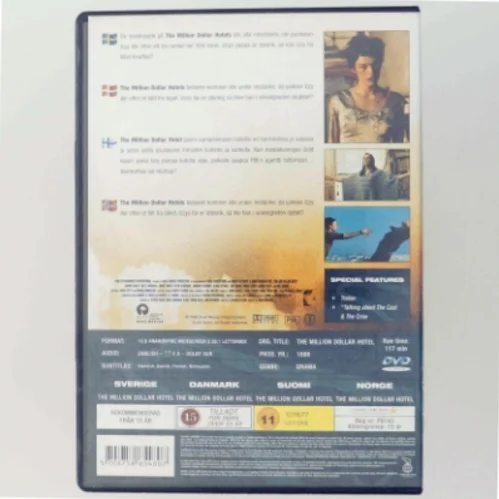 The Million Dollar Hotel DVD
