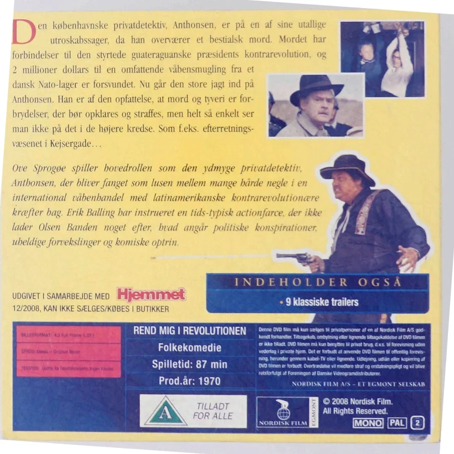 Rend mig i revolutionen DVD