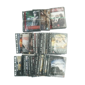 WWII stor samling DVD film
