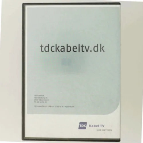 TDC Kabel TV informationsmateriale fra TDC