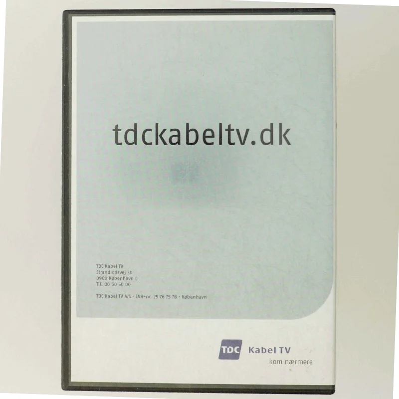 TDC Kabel TV informationsmateriale fra TDC