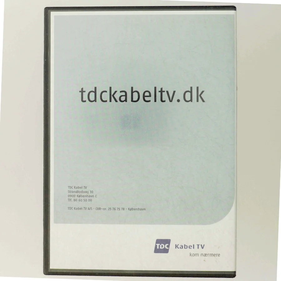 TDC Kabel TV informationsmateriale fra TDC