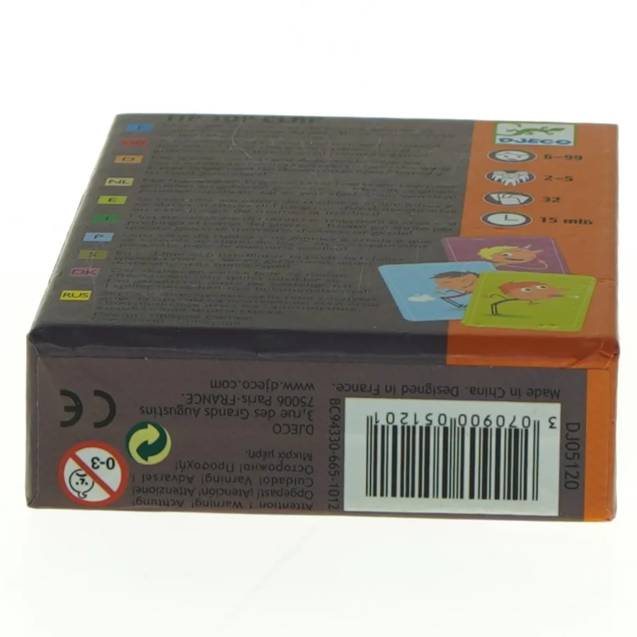 Tip Top Clap Kortspil fra Djeco