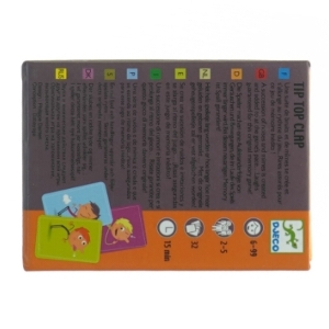 Tip Top Clap Kortspil fra Djeco