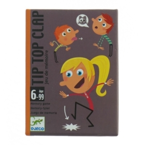 Tip Top Clap Kortspil fra Djeco