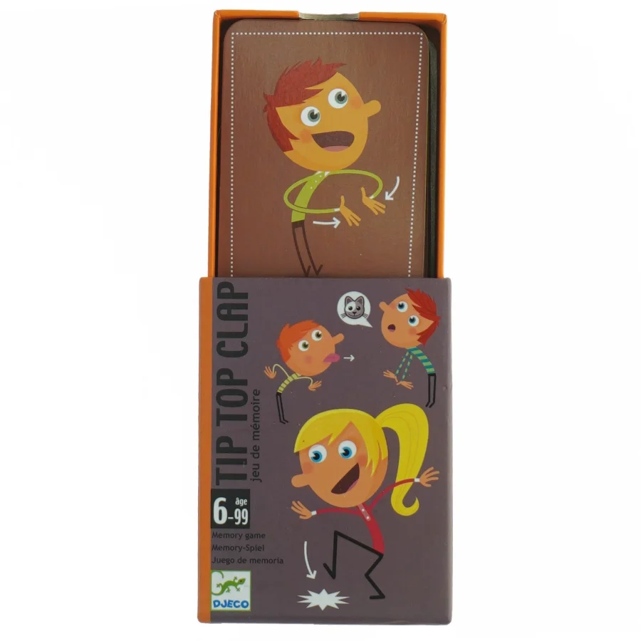 Tip Top Clap Kortspil fra Djeco