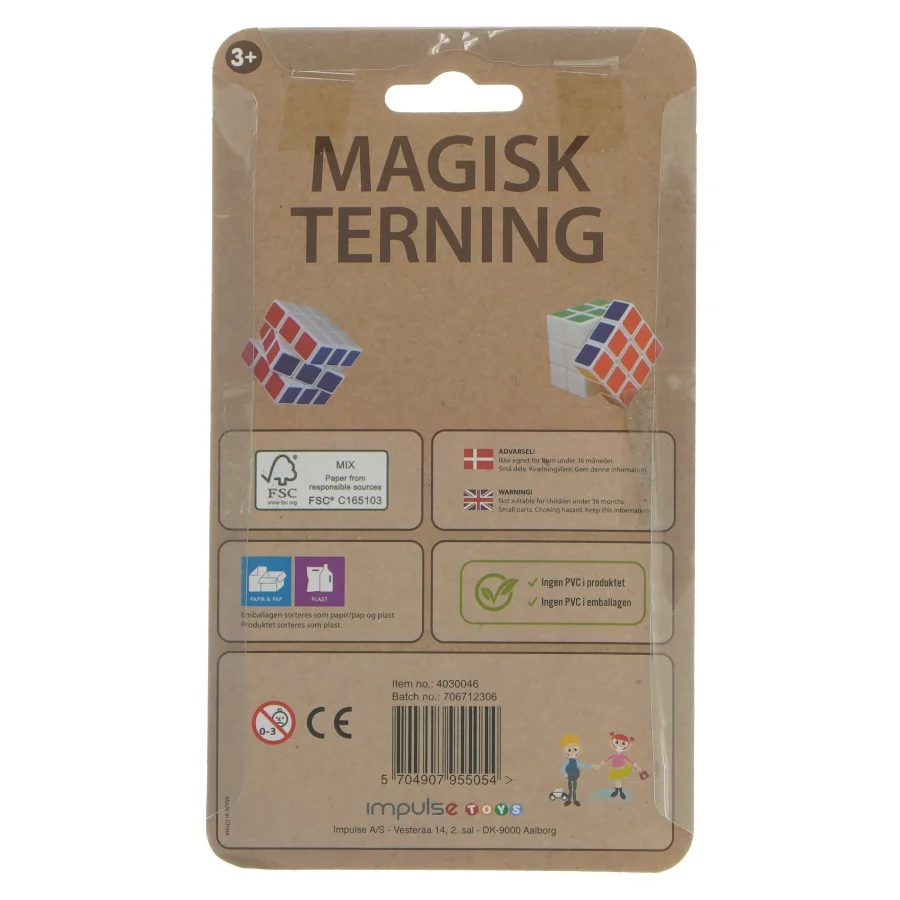 Magisk terning (str. 20x12 cm)