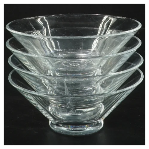 Fire klare skåle fra Rosendahl (str. 4 stk Ø 14 cm)