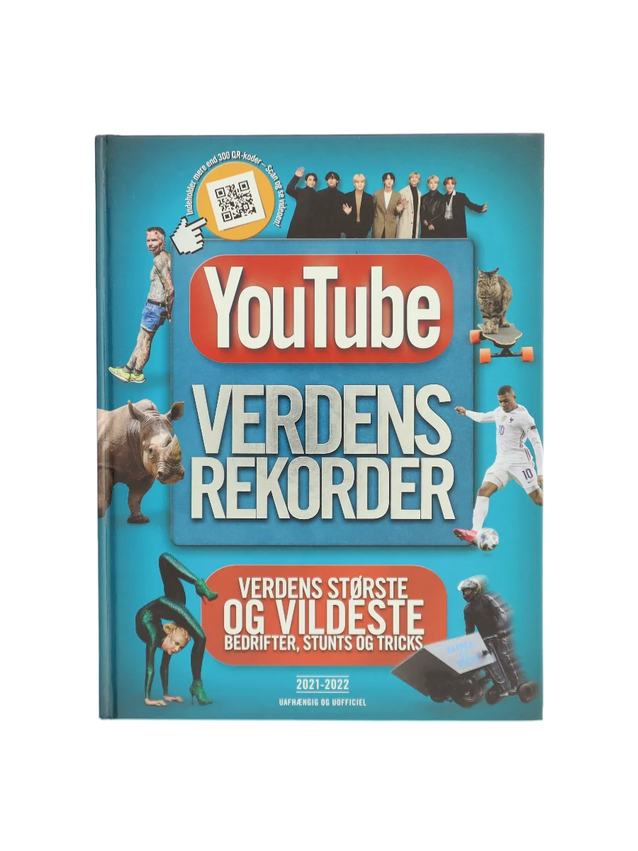 Forsiden af YouTube Verdens Rekorder af Adrian Besley