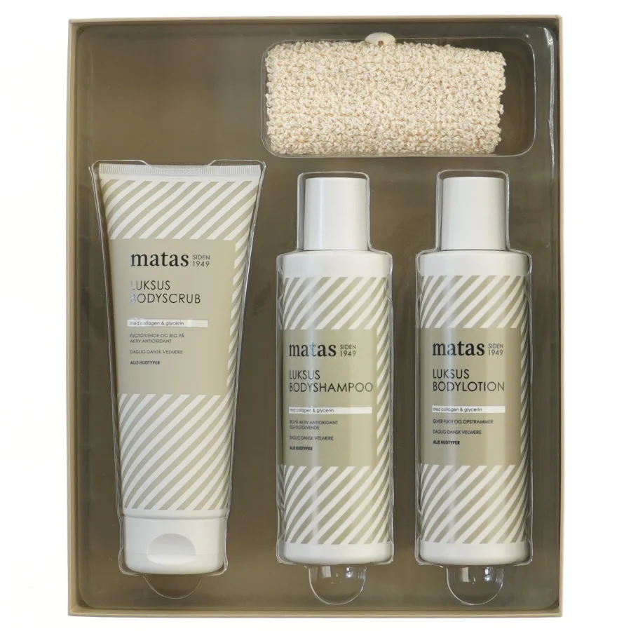 Matas luksus kropspleje sæt fra Matas (str. 24x30,5 cm)