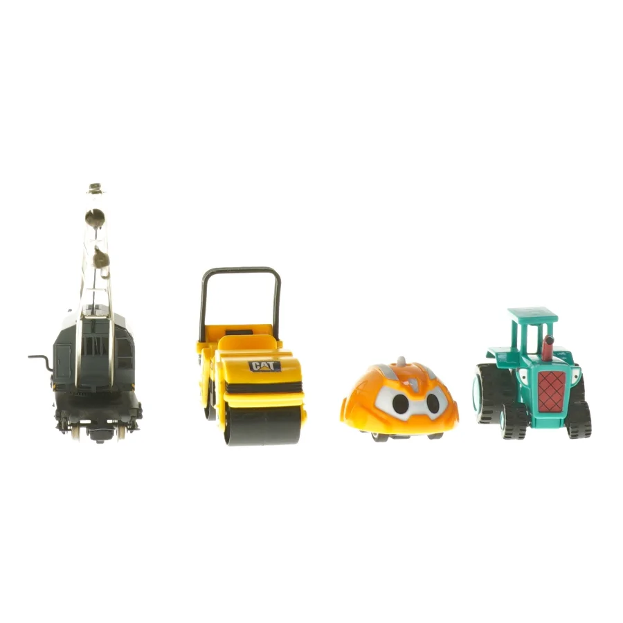 Legetøjsbiler og -fartøjer (str. 5-16 cm)