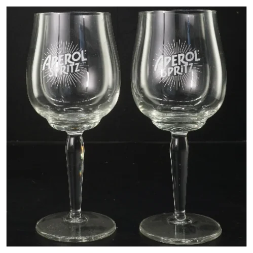 Aperol Spritz glas set fra Aperol Spritz (str. 2 stk Ø 7,5 cm længde 22 cm)