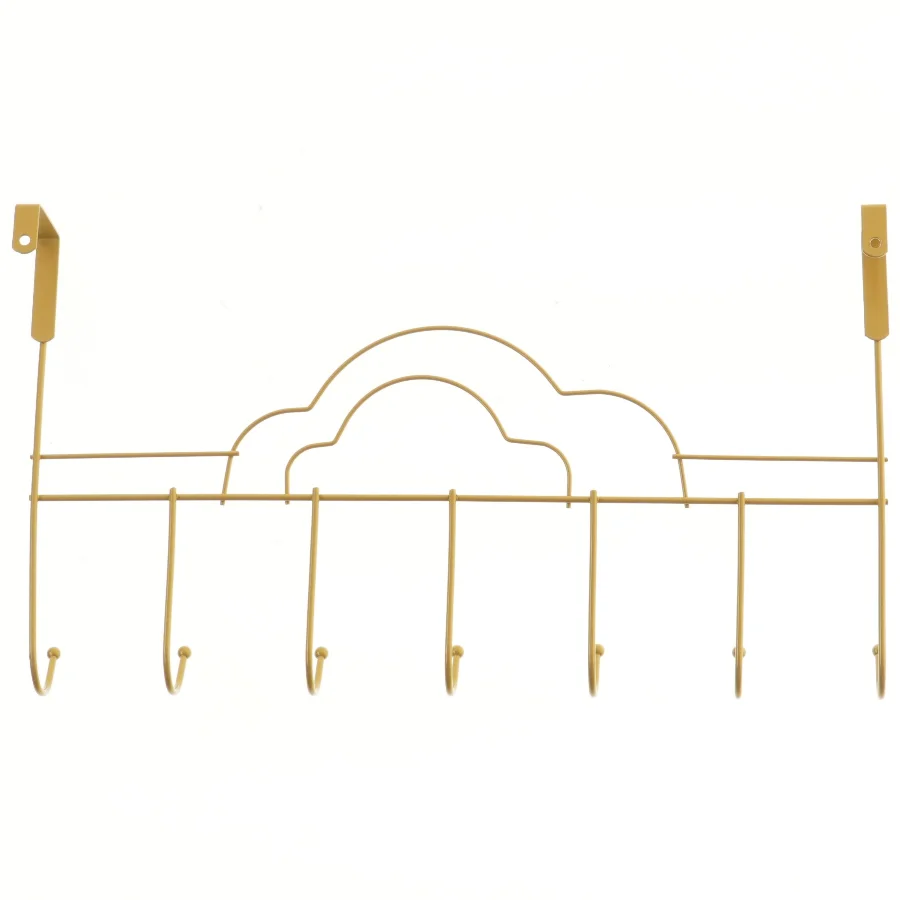 Metal ophæng med kroge (str. 41,5x24 cm)