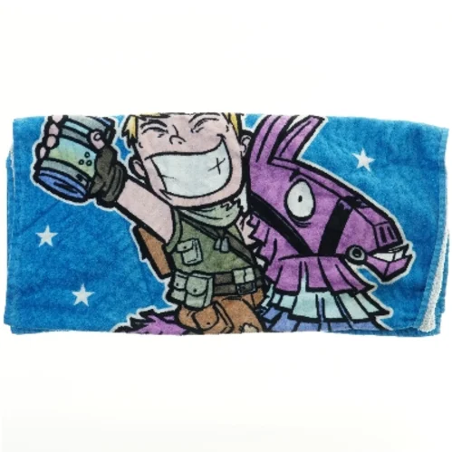 Fortnite håndklæde med figurmotiv fra Fortnite (str. 68x134 cm)