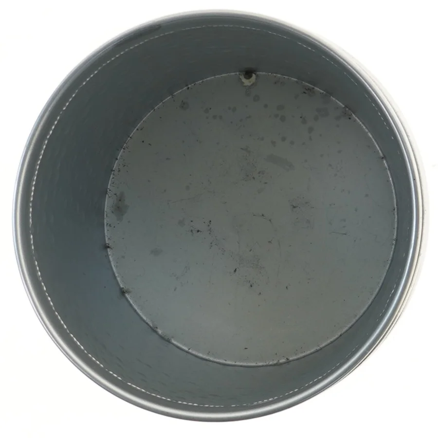 Metal urtepotter sæt (str. 3 stk Ø 18 cm længde 15,5 cm)