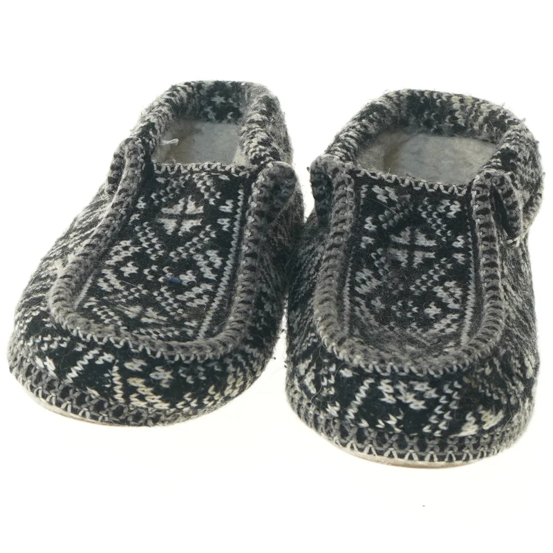 Uld hjemmesko (str. 36-37 cm)