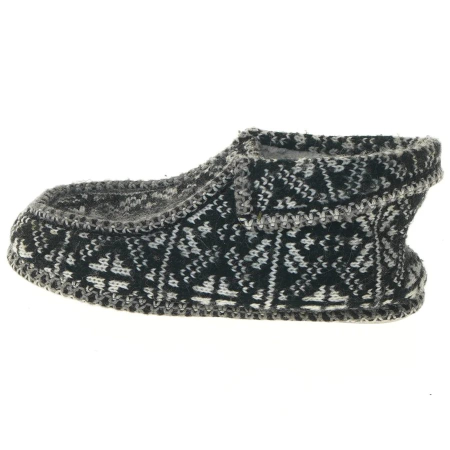 Uld hjemmesko (str. 36-37 cm)