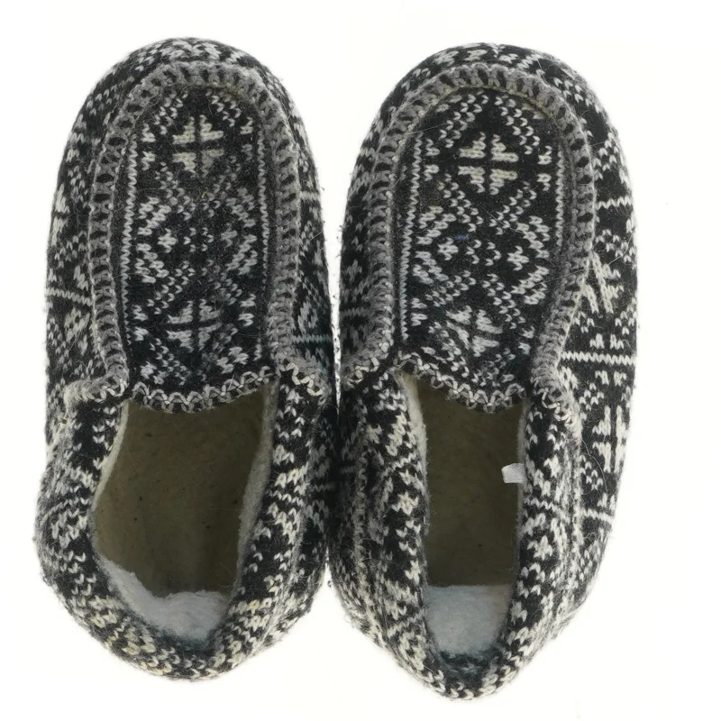 Uld hjemmesko (str. 36-37 cm)