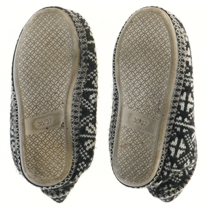 Uld hjemmesko (str. 36-37 cm)