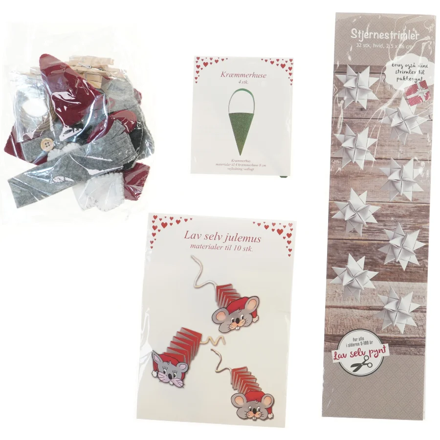 Materialesæt til julepynt