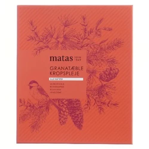 Matas granatæble kropsplejesæt fra Matas (str. 23,5x28 cm)