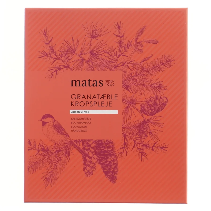 Matas granatæble kropsplejesæt fra Matas (str. 23,5x28 cm)