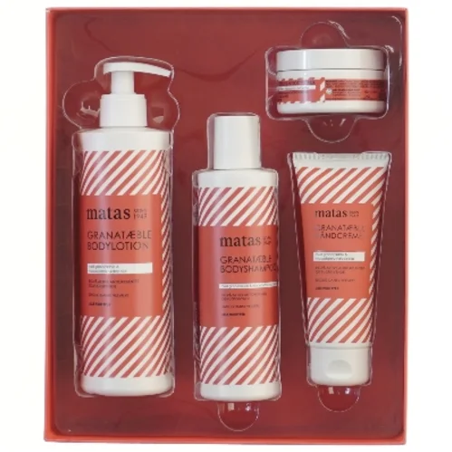 Matas granatæble kropsplejesæt fra Matas (str. 23,5x28 cm)