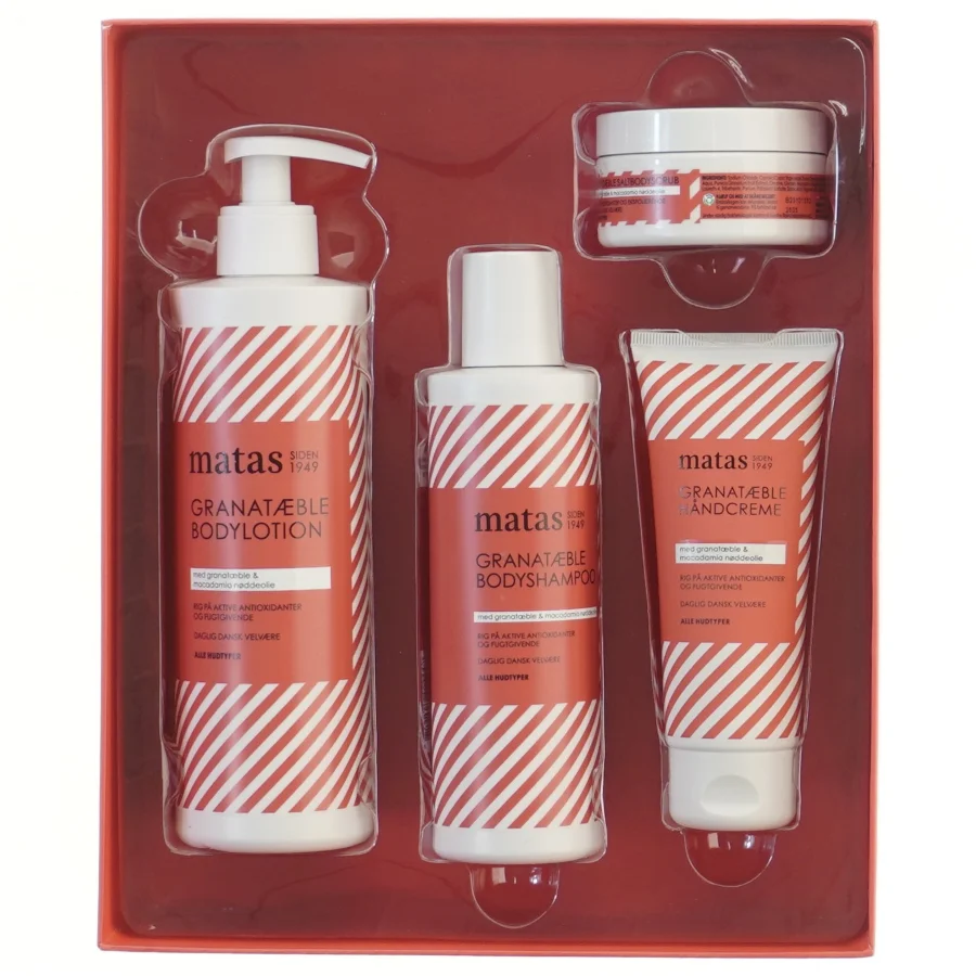 Matas granatæble kropsplejesæt fra Matas (str. 23,5x28 cm)