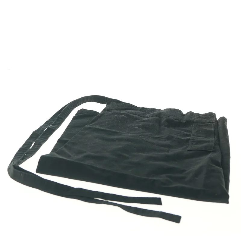 Sort forklæde (str. 98x112 cm)