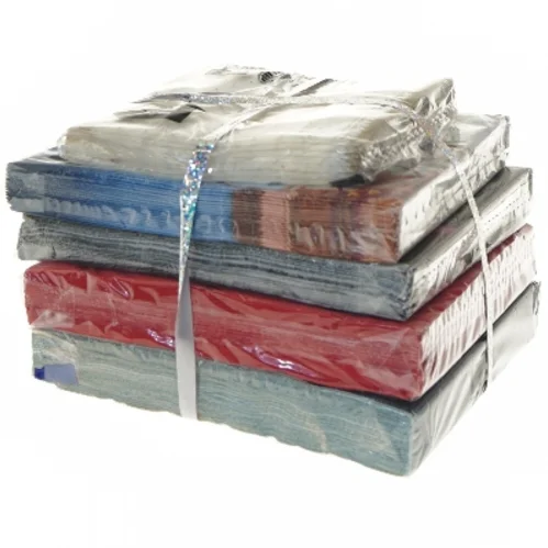 Pakke med juleservietter (str. 12x12 og 16x16 cm)