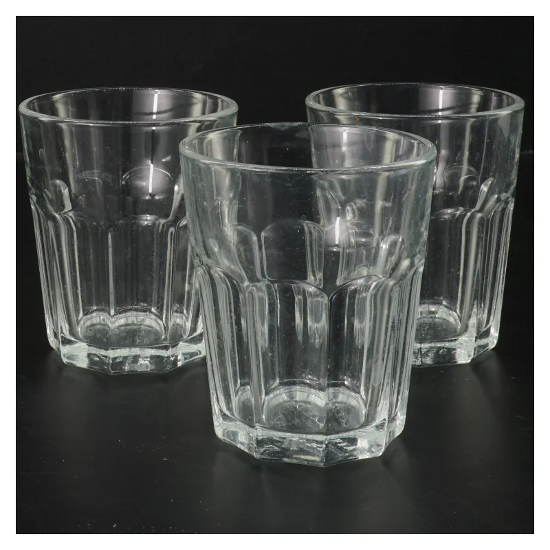 Glas sæt 3 stk fra IKEA (str. 3 stk Ø 8,5 cm længde 10 cm)