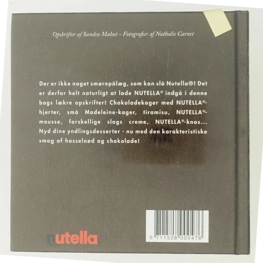 Den lille bog om Nutella af Sandra Mahut (Bog)