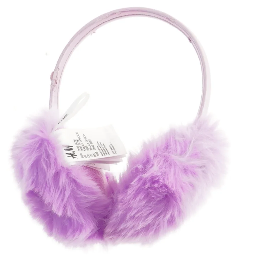 Furry ørevarmere fra H&M (str. Ø 12 cm)