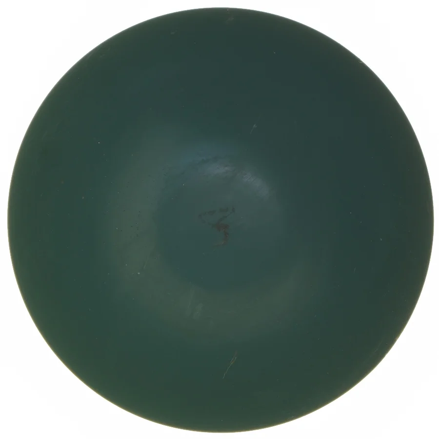 Grøn vase (str. 18x15 cm)