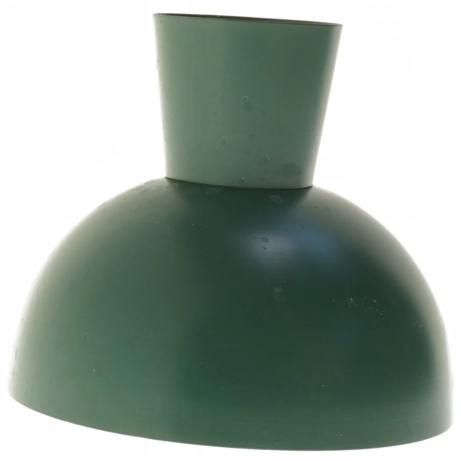 Grøn vase (str. 18x15 cm)