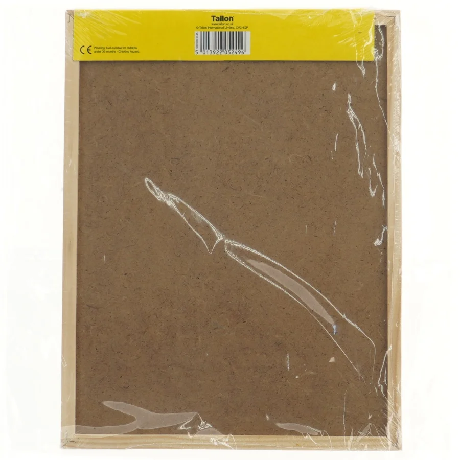 Tavle med kridt og viskelæder fra Tallon (str. 23x30 cm)