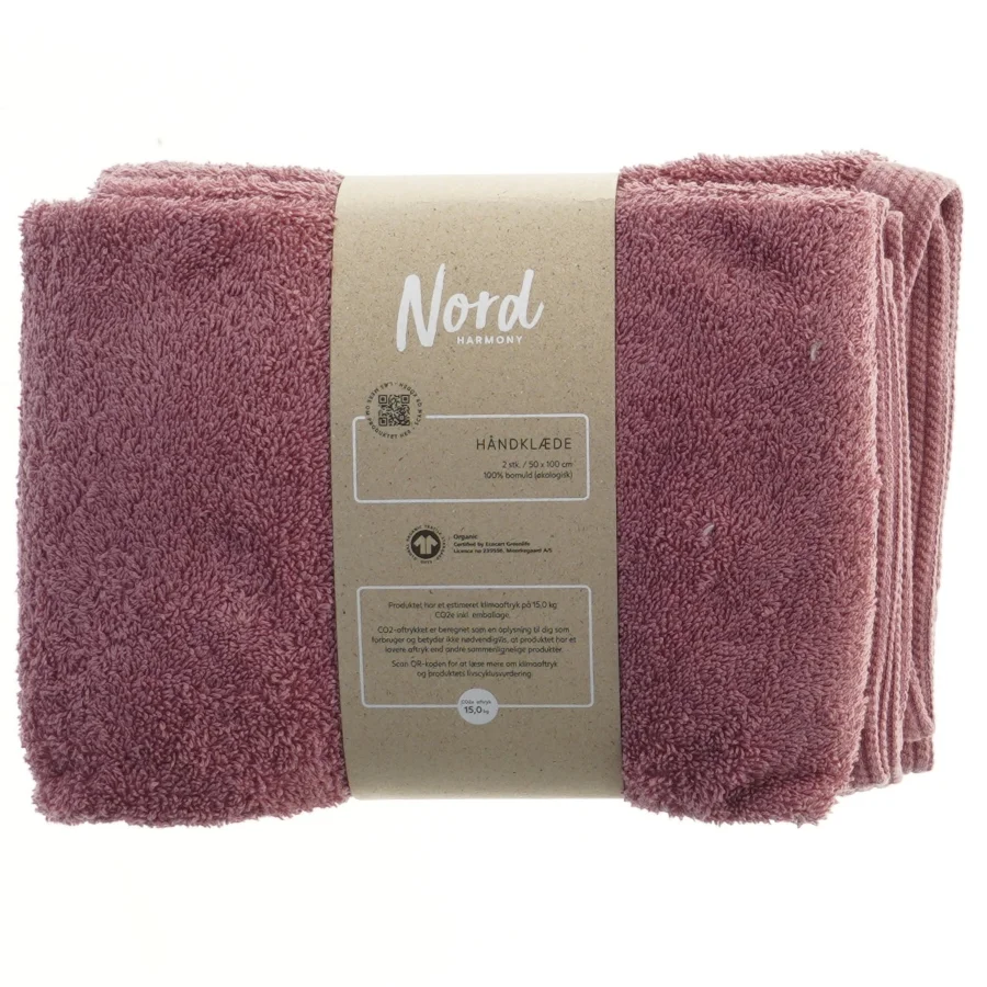 2 Håndklæder 50x100 cm fra Nord Harmony (str. 50x100 cm)