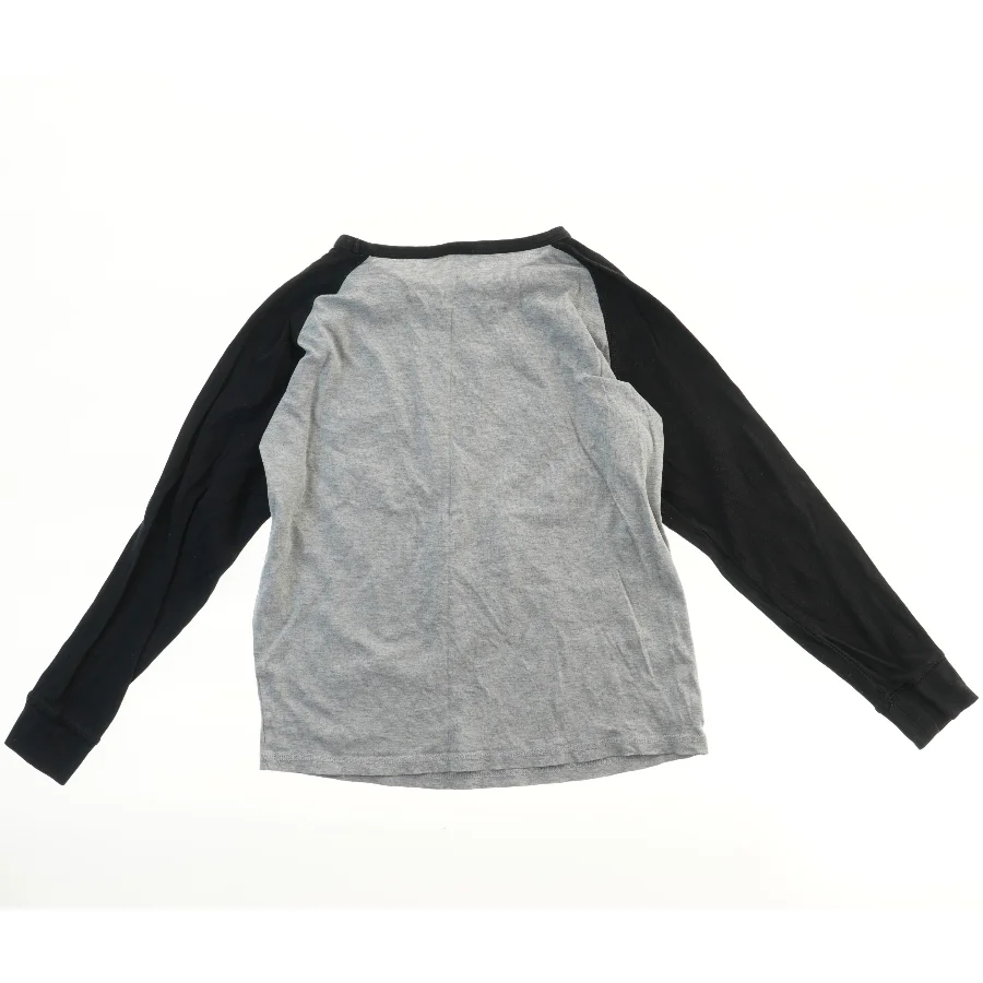 Langærmet T-shirt med BRKLN print (str.  L 44 cm B 55 cm)