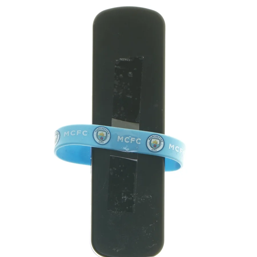 Manchester City kuglepenne og armbånd sæt fra Manchester City (str. 17 cm)