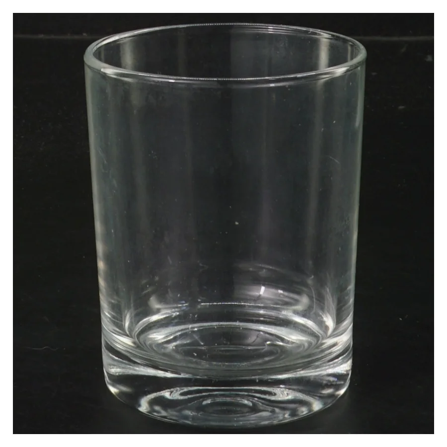 Glas drikkeglas (str. Ø 7,5 cm længde 9 cm)
