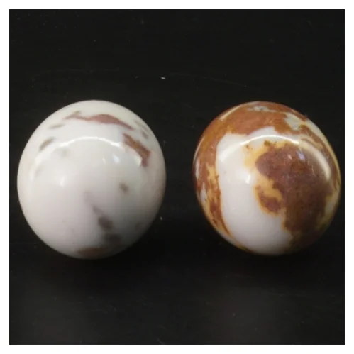 Dekorative marmoræg (str. 2 stk 6 cm)