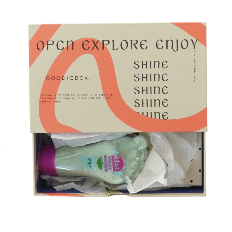 Goodiebox med fodplejeprodukter fra Goodiebox (str. 24x14,5 cm)