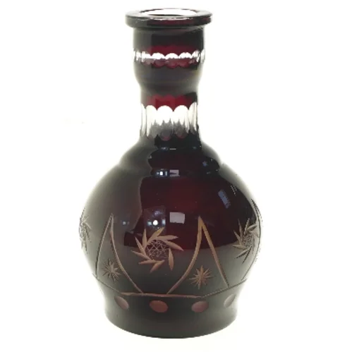 Dekorativ Rømer el Bøhmisk krystal glasvase (str. 25 cm)