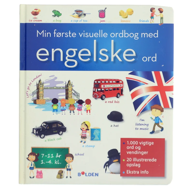 Min første visuelle ordbog med engelske ord af <Bogens forfattere> (Bog)