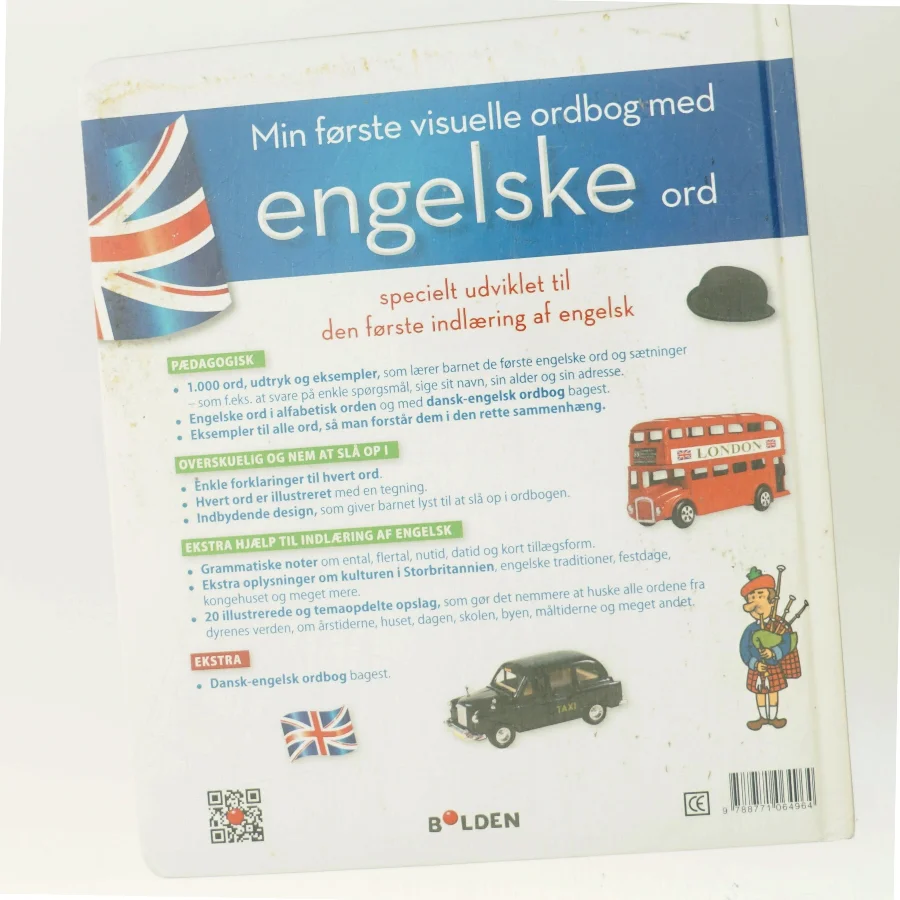 Min første visuelle ordbog med engelske ord af <Bogens forfattere> (Bog)