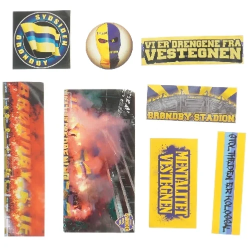 Brøndby IF klistermærker (str. 8-26 cm)