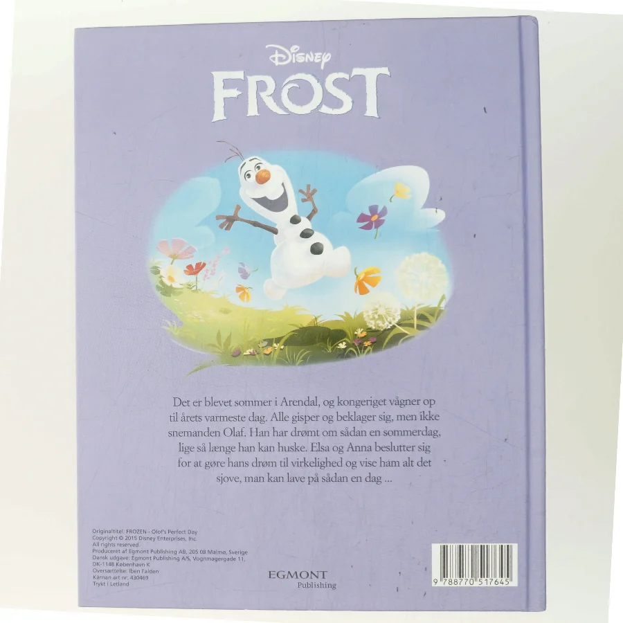 Disney Frost - Olafs sommerdag af Jessica Julius (Bog)