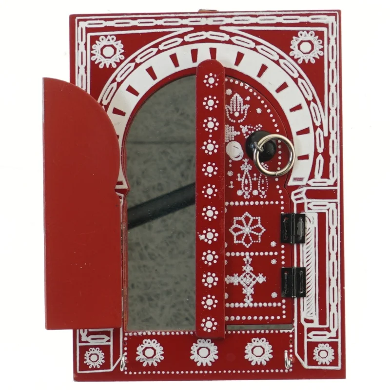 Dekorativ vægophæng med spejl (str. 24x17,5 cm)